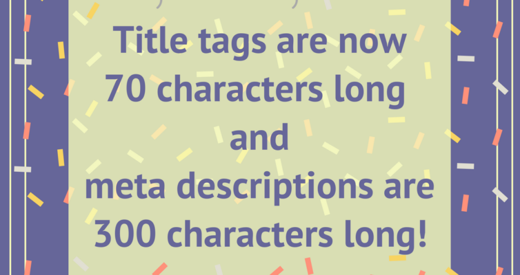 How to optimize your new title tag and meta description length - 2018 update